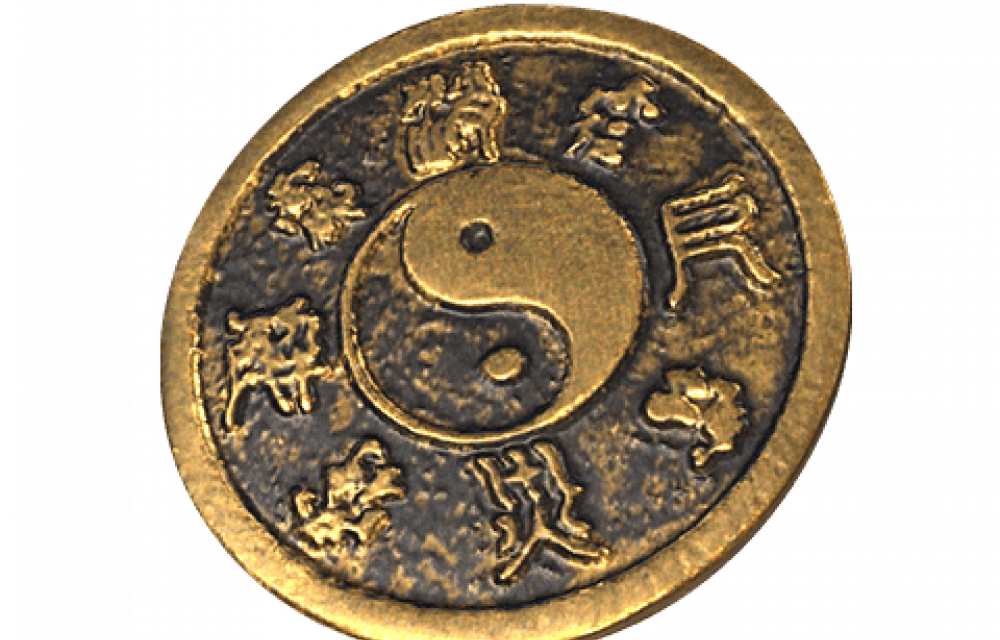  3D скан китайской монеты