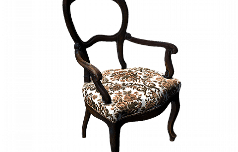 Элегантный стул с мягкой обивкой