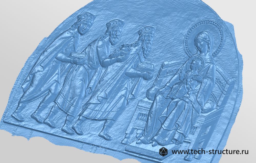 3D сканирование барельефа