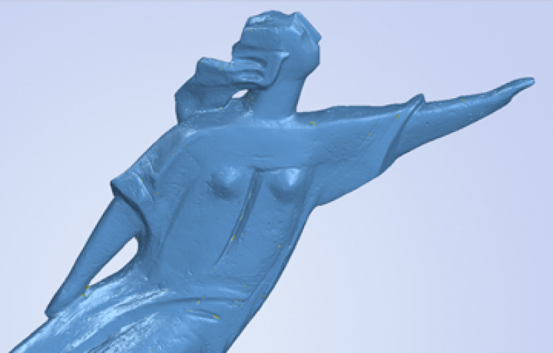 3D сканирование скульптуры